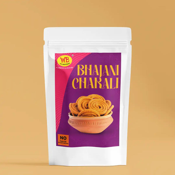 Bhajnichi Chakli - (200 Grams) Authentic Crunchy Snacks by We Brothers